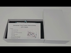 Ophthalmic Optical Titanium Universal Trial Frame Verstelbaar
