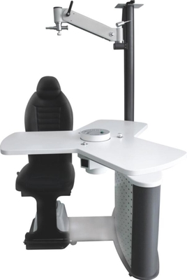 Ophthalmic Eenheid gecombineerde tafel en stoel tafel gecombineerde eenheden LED-lamp 24V 3W Drie instrumenten Arm omhoog en omlaag