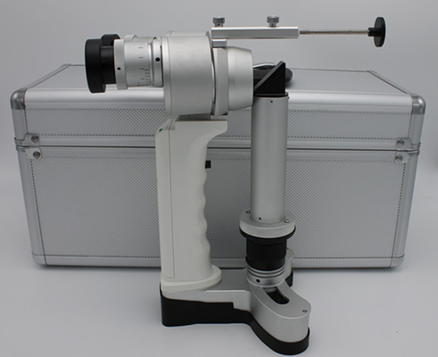 Portable Slit Lamp ML-5S1 Alu-Alloy Carrying Case, with black and white colors Objective Lens: 1X